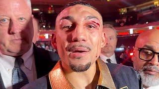 GUTTED Teofimo Lopez MESSAGE to fans after LOSS vs Shakur Stevenson!