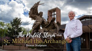 The Perfect Storm | St. Michael the Archangel Bronze Sculpture | Herb Mignery