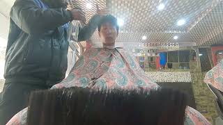 インドでお任せカット Indian haircut Leh Ladakh