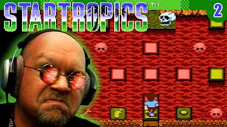 This Game Is SO HARD | FIN PLAYS: Startropics (NES) -  Part 2