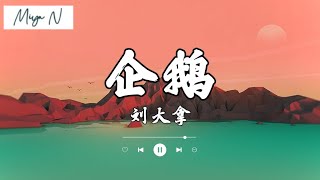 《企鹅》-刘大拿【就像一只企鹅跳进北冰洋你不是我的南方我却独闯哪怕坠入你后想念万丈就当我自取灭亡】