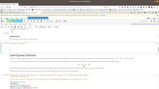Getting started with the course project for linear algebra MATH 3312 at Schreiner University