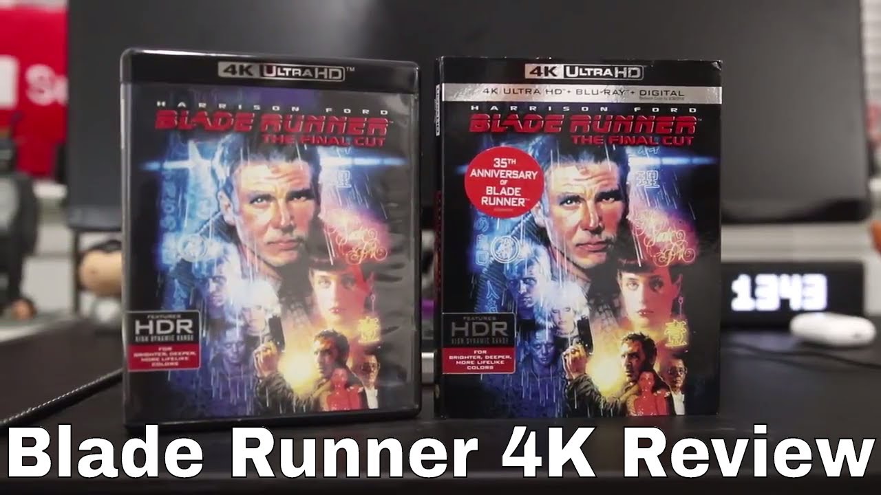 Blade Runner 4K Blu-Ray Review - YouTube