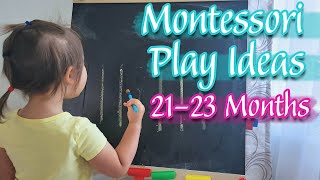 40 MEANINGFUL PLAY IDEAS! MONTESSORI AT HOME ACTIVITIES FOR 21-23 MONTHS OLD | Montessori At Home