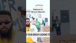Oakland A’s super-fan on organizing a ‘reverse boycott’ of the team⚾️ #shorts