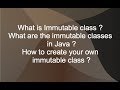 Immutable Class in Java (Interview Question)