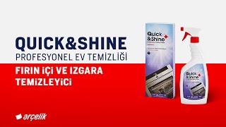 Quick\u0026Shine Profesyonel Ev Temizliği – Fırın İçi ve Izgara Temizleyici