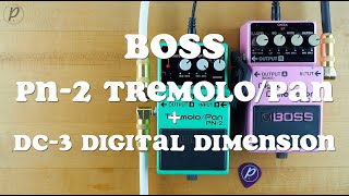 Boss PN-2 Tremolo/Pan + DC-3 Digital Dimension