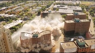 Top Video 3minutes:Construction Demolitions With Industrial Explosive for destroy old building #15