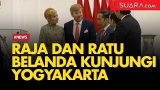 Ini Kegiatan Raja Belanda Willem Alexander dan Ratu Maxima Saat Kunjungan di Yogyakarta