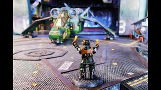 Warhammer 40k Terrain Building - Valkyrie Hangar Build