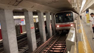 【ありがとう02系未更新車】東京メトロ丸ノ内線各駅停車荻窪行き新大塚駅入線シーン