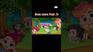 Trace Capital A–Z ✏️ | Learn Alphabet Letters for Kids