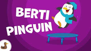 🎶 Pinguinlied | Berti Pinguin (auf seinem blauen Trampolin) | Sebastian Falk | Sing Kinderlieder