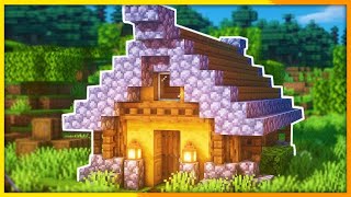 Kleines Minecraft Haus Bauen Tutorial 1.18 - Minecraft kleines Haus bauen Survival Tutorial