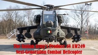 The Italian Army’s Produce 48 AW249 Next Generation Combat Helicopter