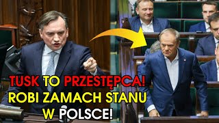 NALOT SŁUŻB TUSKA NA KLASZTOR! ZIOBRO BEZLITOSNY DLA DZIAŁAŃ BODNARA!