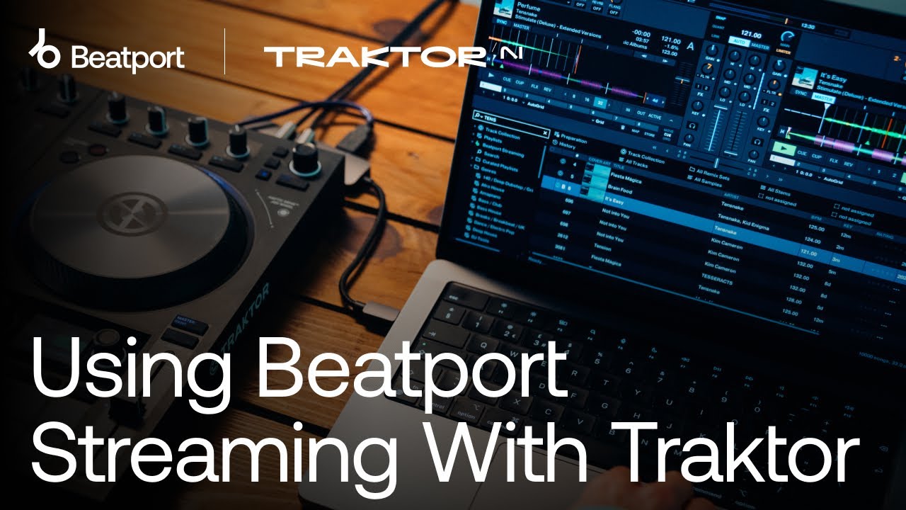 Beatport Streaming Tutorial With Nativeinstruments Traktor Pro Youtube