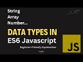 🧠 JavaScript Data Types Explained | For Beginners & Interviews