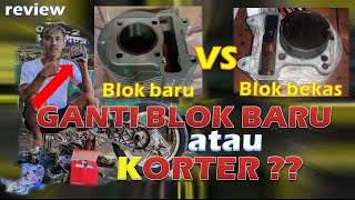 PASANG BLOK PISTON BARU HONDA SCOOPY KARBU DAN REVIEW #rivaltutor#TUTORIAL#27motorproduct