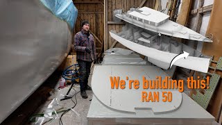 Building The First Out Of 3 Watertight Bulkheads - Ep. 424 RAN Sailing