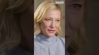 Cate Blanchett reacts to the news that she'd have to film all conducting scenes in #Tár at once