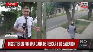 🔴 DISCUTIERON POR UNA CAÑA DE PESCAR Y LO BALEARON