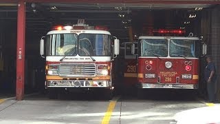 PFD Squrt 43 & Ladder 9 Responding