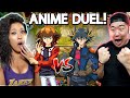 She Challenged me to an ANIME DUEL! Yu-Gi-Oh GX vs 5D'S (Jaden vs Yusei) in Yu-Gi-Oh Master Duel