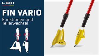 Fin Vario System | Funktionen und Tellerwechsel | LEKI How-To