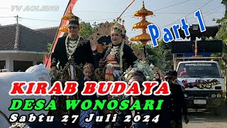 KIRAB BUDAYA & FESTIVAL TAHU TEMPE DESA WONOSARI PUGER JEMBER SABTU 27 JULI 2024 PART 1