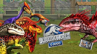 Alpha 06 Boss Vs Indominus Rex Jurassic World O Jogo Evolution - jogos de indominus rex no roblox