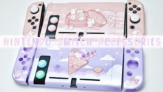 「 HAUL 」Cute Nintendo Switch Accessories ♡ Cases﹢Grips