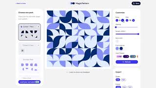 How to create unique backgrounds with MagicPattern