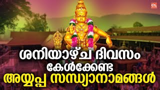 ശനിയാഴ്ച ദിവസം കേൾക്കേണ്ട അയ്യപ്പസന്ധ്യാനാമങ്ങൾ | Ayyappa Sandhyanamam Malayalam | Devotional Songs