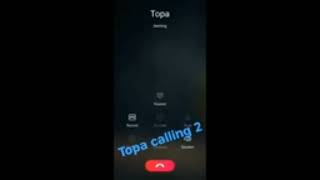 Topa-2 Call recording Video 😂😂! funny madar 😂😂dh , calling