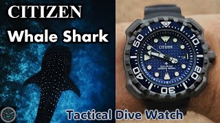 Citizen Whaleshark: Tactical Titanium 200m Dive Watch