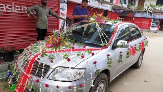 Wonderful and Amazing Lovely Marriage Car Decoration for Wedding  আশ্চর্যজনক সুন্দর বিবাহের গাড়ি