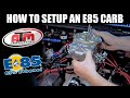 How to setup and tune a 4150 e85 carburetor. Learn the basics / 101 training video.