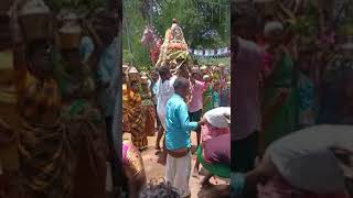 மூங்கிலம்மம்ன் திருவிழா கரகம் ஆடும் காட்சி