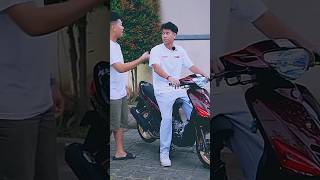 reaksi Kesya Mahesa ketika nyobain Mio 200cc #motovlogindonesia #viral