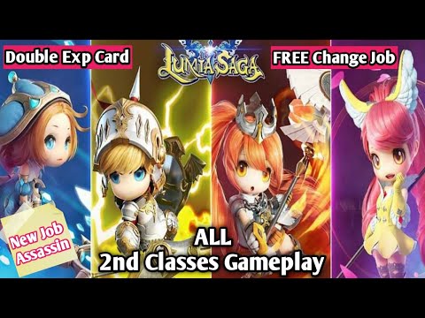 ALL 2nd Classes Review Gameplay - Lumia Saga Mobile
