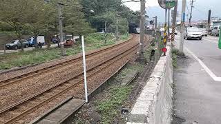 4023次經由宜蘭線開往樹林的EMU831+EMU832微笑號區間快車