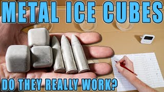Do Metal Ice cubes really work? | Interesting Results!