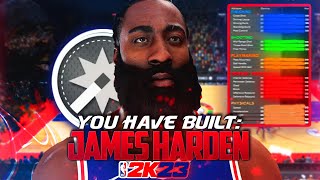 NBA 2K23 *O-BEAST* JAMES HARDEN BUILD | OVERPOWERED PLAYMAKING SHOT CREATOR SG W/ CONTACT DUNKS