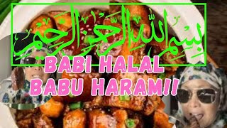 BABI HALAL - BABU HARAM!! - DEWI BULAN MENANTANG ALLOH LAGI!!