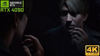 Silent Hill 2 remake gameplay 4K max settings RTX 4090