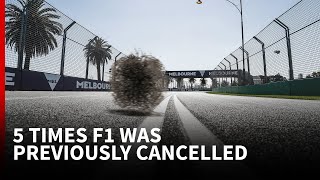 5 times Formula 1 races were cancelled and why