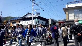 2013 八百津祭り　本郷組　熊野神社前