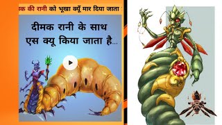 दीमक रानी को भूखा क्यो मार दिया जाता है? Story of termites! how termites reproduce?